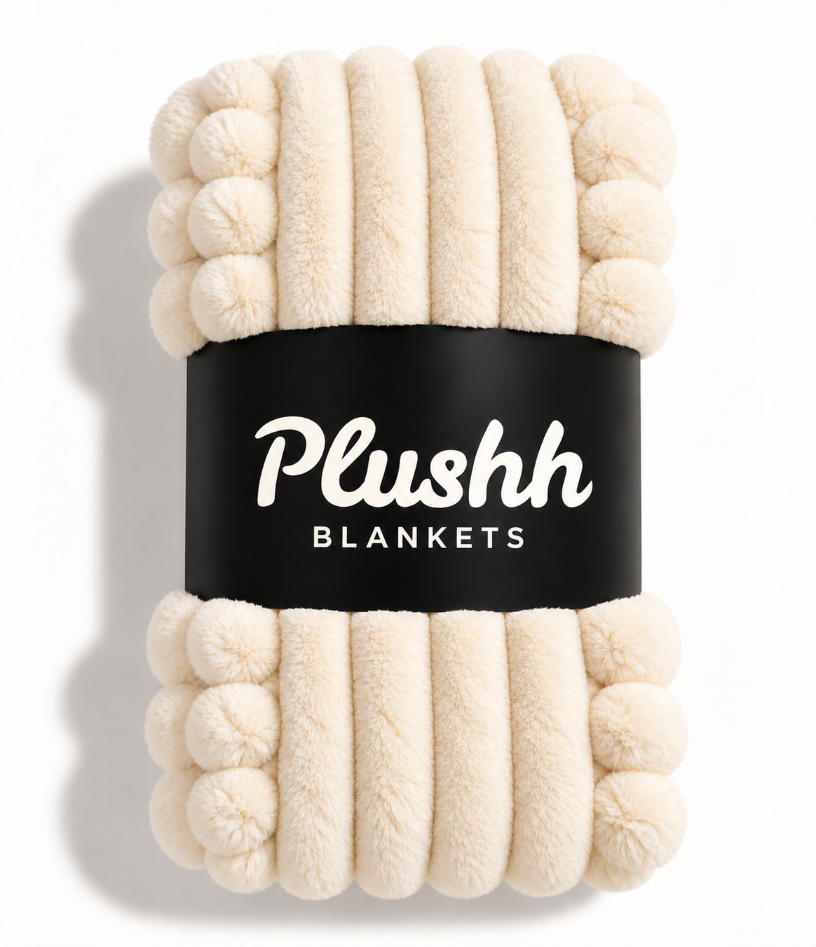 The Cloud Rib in Ivory, rolled