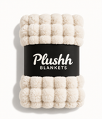 The Cloud Quilt in Ivory, rolled